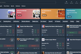 do a prediction marketplace like polymarket, augur, omen, predictit, kalsh