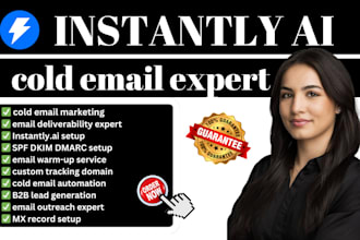 instantly ai expert high deliverability spf dkim dmarc setup