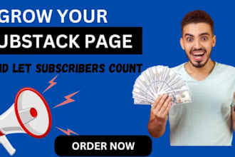 grow substack newsletter and increase subscribers with organic promotion