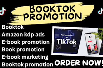 do booktok video amazon KDP ads ebook promotion book advertising KDP marketing