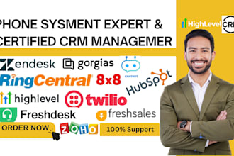 setup ringcentral a2p 10dlc registration ivr phone system 8x8 twilio gohighlevel