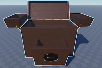 model and texture 3d objects and props for you