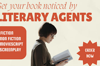 find literary agents, write query letter to secure your book publishing