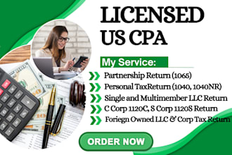 prepare, sign and file your tax return as a CPA
