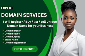 register buy sell domain name, business email, list domain names on marketplace