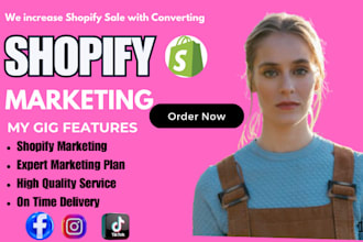do ecommerce marketing shopify promotion klaviyo boost dropshipping sales
