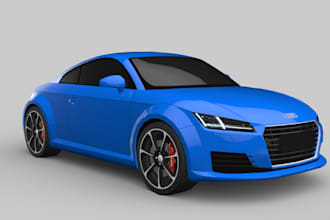 3d car model, 3d printing, assetto corsa car, car wheel, rear bumper,3d widebody
