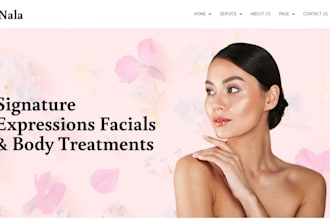design skincare shopify store spa ecommerce store skincare website beauty store