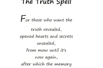 cast custom truth spell, make him or her speak truth, obsession love spell