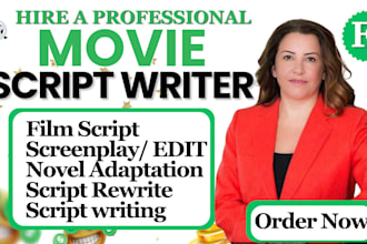do movie script, screenwriting, screenplay, movie script writing, feature film