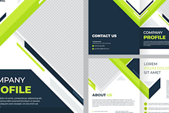 design brochure, company profile, catalog, magazine, booklet, annual report