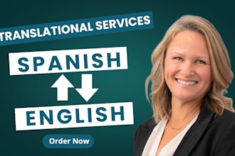 translate spanish to english, english to spanish and proof read