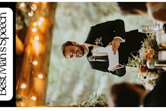 write your best man wedding speech and wow the wedding