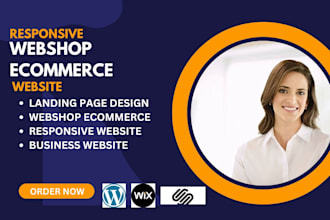 design webshop,ecommerce on hostinger,bluehost godaddy, wix, shopify,wix website