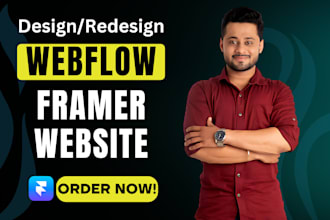 design framer website fix bugs redesign framer motion design edit framer website