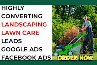 generate landscaping lawn care leads landscaping  lawn care website design