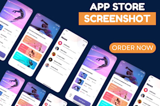 create amazing app screenshot for app store and play store