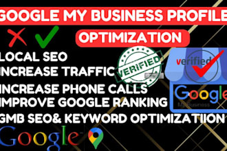 optimized google map business profile for local SEO