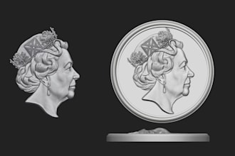 create 3d bas reliefs for 3d printing