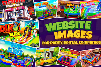 do party rental web or social images design