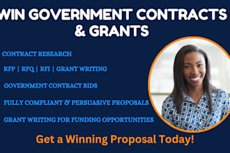 write and win government contract bids, rfps, rfqs, rfis, and grants