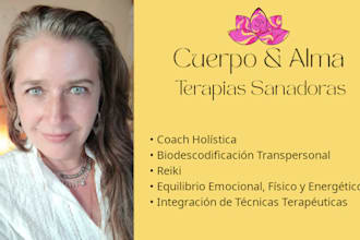 be your holistic coach, supporting you in your life processes