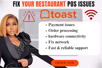 fix and troubleshoot toast pos clover pos issues