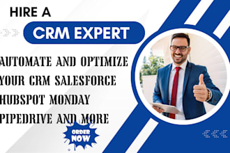 automate and optimize your CRM salesforce hubspot monday pipedrive and more
