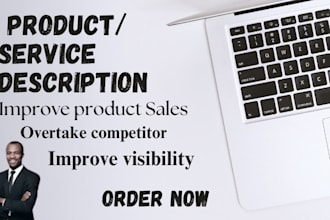 write persuasive product and service descriptions that convert