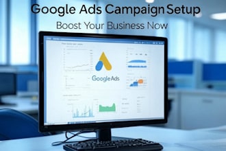 setup and manage google ads adwords PPC campaigns