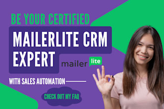 rock your mailerlite email marketing, automation, pop up landing pages