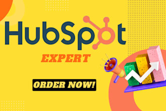 setup hubspot CRM hubspot website hubspot landing page hubspot email marketing