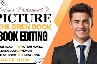 manuscript edit and format christian book, picture book, memoir, fiction novel