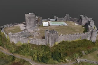 fantasy tabletop 3d terrain, 3d wargame environment, castle, table top, 3d print