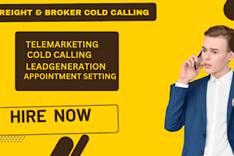 cold calling, shipping companies, freight brokers, dispatchers, phone calls