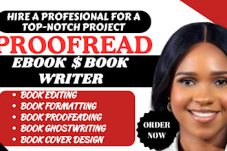 proofread edit book format self help manuscript, ebook editing for kdp publish