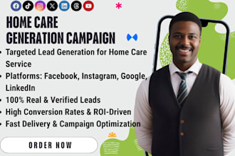 generate healthcare leads elderly care leads home care leads facebook google ads