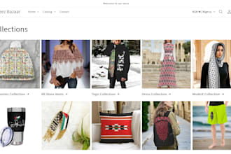 design clothing shopify store