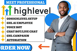 gohighlevel ai employee ghl voice bot ghl chatbot live chat automation campaign