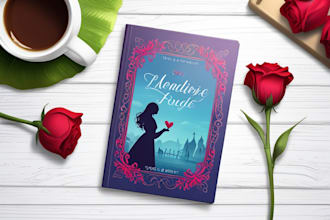 do erotic, romance book or ebook cover design