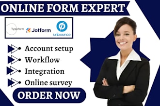 create unbounce wufoo wpform congnito form gravity form type form jotform online