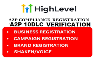 do a2p 10dlc registration verification on gohighlevel twilio ghl sms marketing