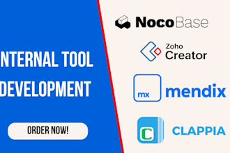 develop zoho creator, zoho creator customer portal, nocobase, mendix, clappia