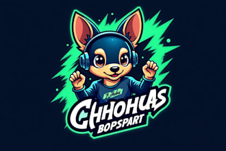 design amazing chihuahua dog logo with unlimited revisions