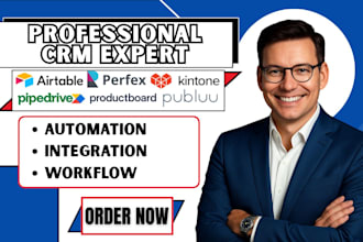 airtable publuu kintone productboard pipedrive perfex project management crm