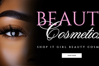 design lashes extension, make up, hair extension store, nails, beauty website
