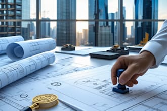 pe stamp, engineering drawing, 2d floor plan, architectural stamp, hvac and seal