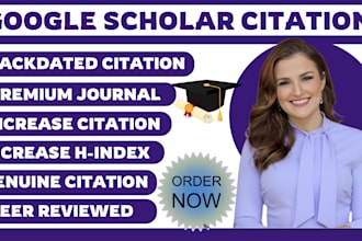 increase google scholar citation backdated citation  on researchgate