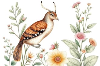 make any floral, animal or botanical art