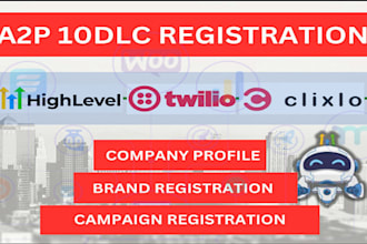 gohighlevel a2p 10dlc registration twilio a2p 10dlc verification ghl campaign